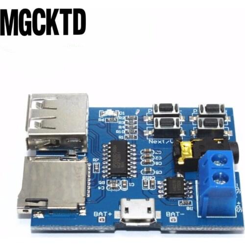TF card U disk MP3 Format decoder board module amplifier decoding audio Player