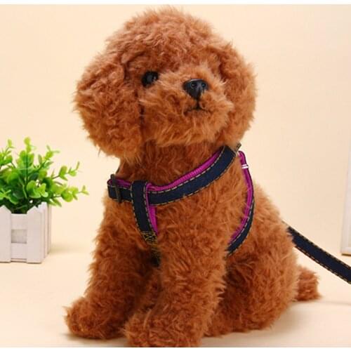 Comfortable Pet Dog Nylon Harness Collars 3PCS/SET Adjustable Pet Leash Traction Belt Rope Pet Dog Accessories Manage Pets