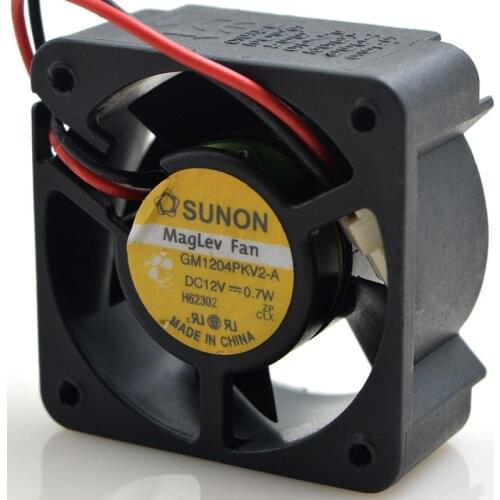 Original FOR SUNON 4020 GM1204PKV2-A 12V 0.7W Ultra-quiet 2-wire Cooling Fan