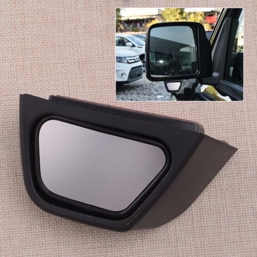 CITALL Car ABS Left Rearview Blind Spot Assist Mirror Black Accessories Fit for Suzuki Jimny 2018 2019 2020