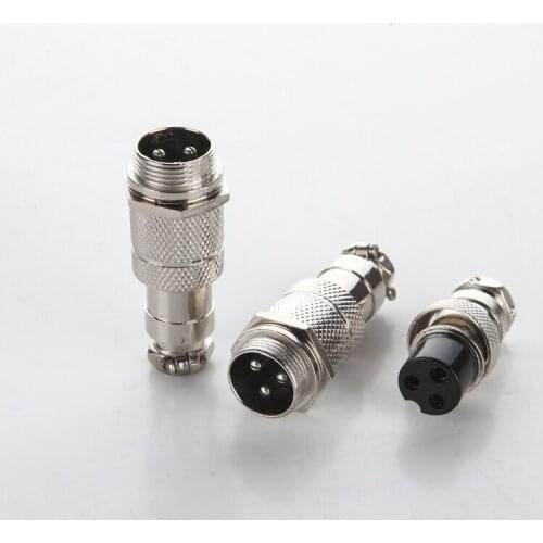 5pcs Small Air Plug Male & Female plug Diameter 16mm GX16 6pins core cable connector