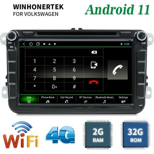 WINHONGTEK 2+32G Car DVD GPS Navi Radio Stereo Player for Volkswagen VW Golf VI Touran Passat Sharan Jetta DAB BT+Camera+Map