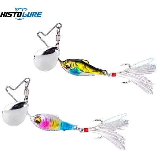 Spinner Spoon Metal Fishing Lure 10g 15g 20g Sequins Crankbait Spoon Artificial Baits Wobbler Rotating Bait with Treble Hooks