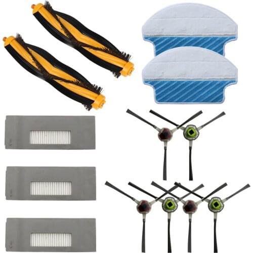 Side brush + main brush + filter kit for Ecovacs Deebot M80 M80 Pro DT83 DT85