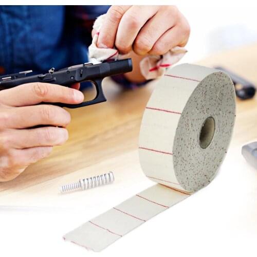 Rifle Cleaning Cloth 5cm Width Cotton Clean Patches for Gun Bore Cleaner Jags