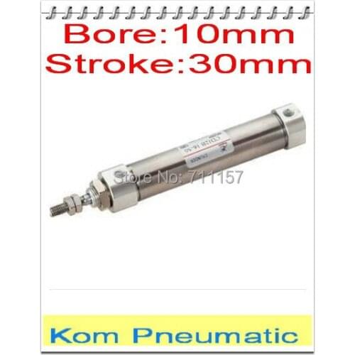 1pc SMC Type Cylinder CDJ2B 10*30 10mm Bore 30m Stroke Mini Pneumatic Air Cylinders 10-30mm