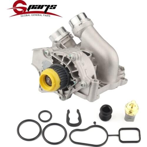 G-Parts Engine Coolant Water Pump Thermostat Assembly For Audi A3 A4 Q5 TT VW CC Tiguan Jetta Golf GTI 06H121026CQ 06H121026AB