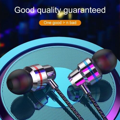 HIFI Wired Earbuds Earphone 3.5mm Game Earphone Sport Earpiece With Mic Bass Stereo Hands-free Headset For iPhone Huawei Xiaomi