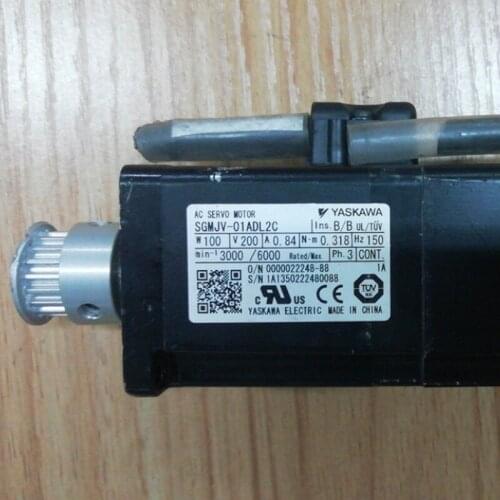 Used Tested Working SGMJV-01ADL2C AC SERVO MOTOR