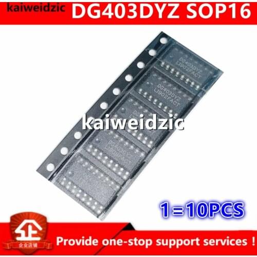 Kaiweikdic New imported original DG403DYZ DG403DY SOP16 High speed CMOS analog switch multiplexing resolver