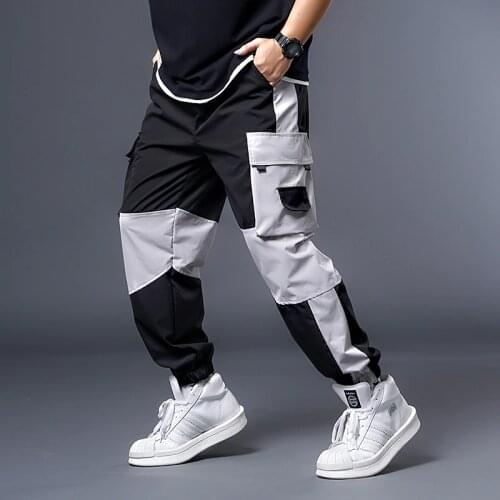 Plus 7XL 6XL XXXXXL 2020 Fashion Sport Pants For Hiphop Causal Runnings Pants High Street Jogger Pants New Pocket Trousers