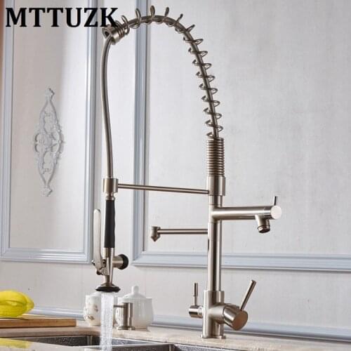 MTTUZK Pull-out Kitchen Faucets