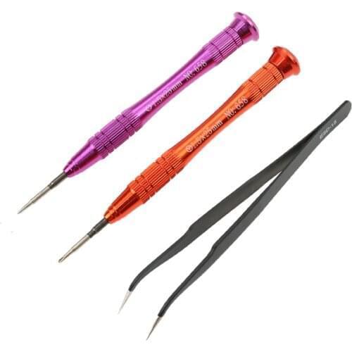 Cltgxdd 3 in 1 Tool Kit For Nintend Switch NS Console JoyCon Y Type Phillips Screwdriver Gamepad Case Opening Repair Parts