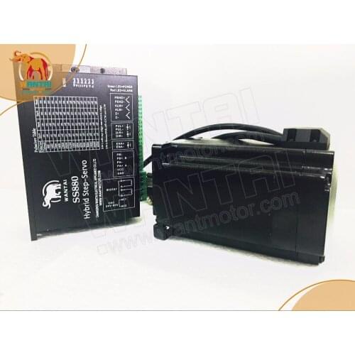 New motor! Wantai 4-Lead Nema34 86HBM80-1000-1 6A 900N-cm(1270oz-in) CE ROHS ISO CNC 3D printer