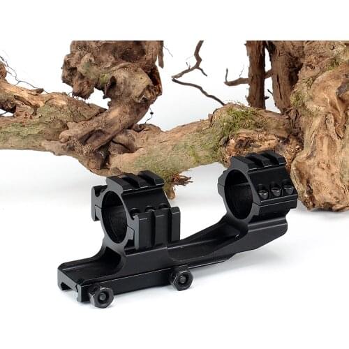 Tactical 30mm Cantilever Hunting Rifle Scope Mount with Extra 20mm Picatinny Weaver Tri-rail Rings