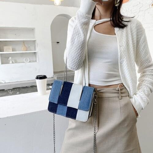 Simple casual fashion hit color striped canvas bag handbags 2021 summer new designer one-shoulder armpit small square bag