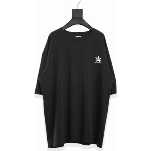 VETEMENTS High street new VTM vehicles short sleeve OS loose casual hip hop lovers short sleeve t-shirt men and women fashion