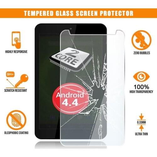 Screen Protector for Allview Viva C7 Tablet Tempered Glass 9H Scratch Resistant Anti-fingerprint HD Clear Film Guard Cover