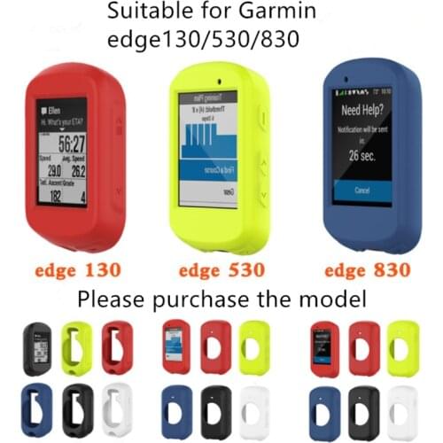 Suitable for Garmin edge130plus/530/830 Bicycle computer protection cover Silicone colo prote anti-fall silicone protective case
