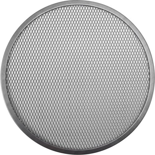 1 Pcs Non-Stick Pizza Tray Screen,Oven Baking Net Pizza Holder Bakeware Pizza Flat Mesh Pizza Screen