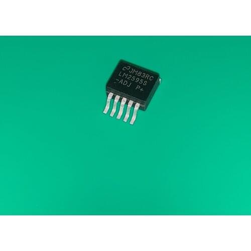 10pcs/lot LM2595S-ADJ D2PAK LM2595S -ADJP+ IC REG BUCK ADJ 1A TO263-5 LM2595SX-ADJ LM2595SADJ-P