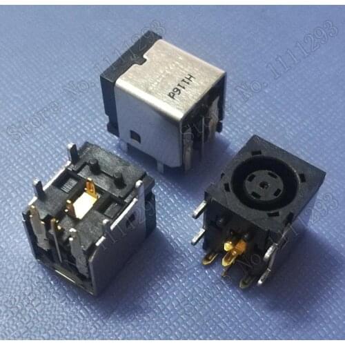 10pcs/lot DC power Jack Connector for Dell Latitude E5400 E5500 D600 D610 D620 D630 D630N D631 Laptop DC Port