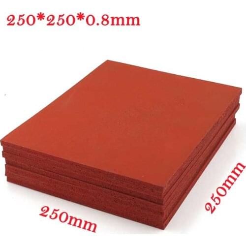 250*250*8mm Pressing mat Laminating machine silicone pad Super soft sponge foam board high temperature resistant pad