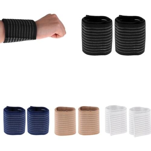 40cm Premium Gym Hand Wristband Wrist Brace Compression Wrap Support Strap Bandage Guard Nylon