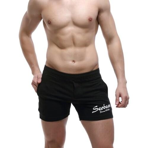 Free shipping!brand SEOBEAN 2017 new men pj shorts cotton breathable comfortable man checked leisure mens shorts