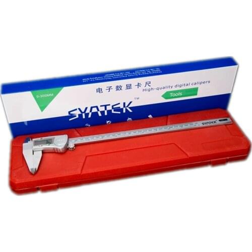 IP54 Waterproof Stainless Steel LCD 300mm Industrial Digital Vernier Calipers Resolution 0.01mm Caliper Measuring Tool With Box
