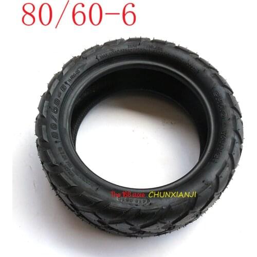 Good quality 80/60-6 Vacuum Tubeless tire /Tyre For E-Scooter Motor Electric Scooter Go karts ATV Quad Speedway