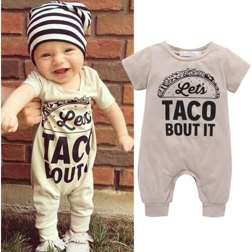 Quality Baby Rompers Cotton Cute Toddler Kids Jumpsuit Boys Girls One-piece Outfit Summer Childrens Clothes