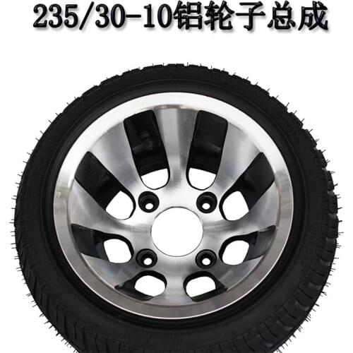 GO KART KARTING ATV UTV Buggy 235/30-10 Inch Wheel Tyre Tire With Aluminum Alloy Hub