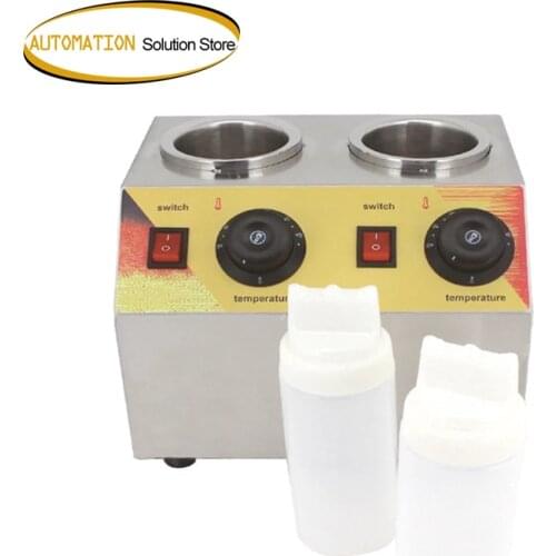 Commercial Chocolate soy sauce filling spread warmer bottles heating machine electric jam heater 220v/110v