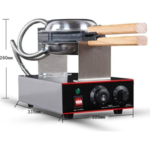 Commercial Bubble Waffle Maker Egg Waffle Machine Electric Rotating Bubble Muffin Machine