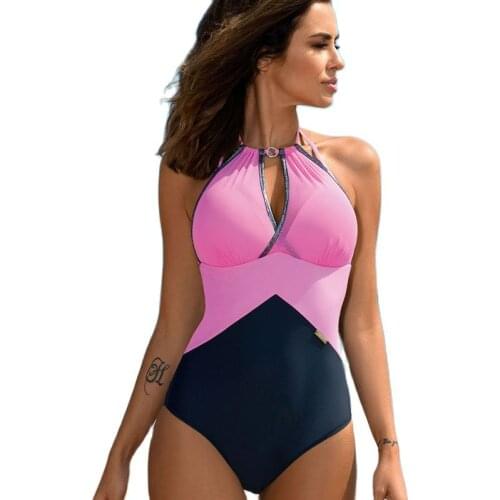 2020 Set New Thong Bikini Suit Ladies Swimwear Solid Color Push-Up Swimsuit Summer Beachwear Women Swimming Suit
