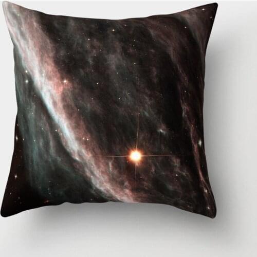 Drop shipping New Galaxy Printed Pillow Cases Soft Pillowcase for Bedroom Home Office Decoration cushion 18 inch pillow cover