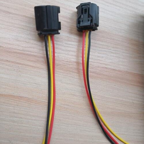 5/10/20/50pcs/lot 3 Pin/Way Female Headlight Lamp Camshaft Sensor Plug Connector With Wire Pigtail For Toyota Sumitomo 6189-1129