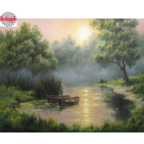 REDAPPLE Paintings By Numbers Landscapes