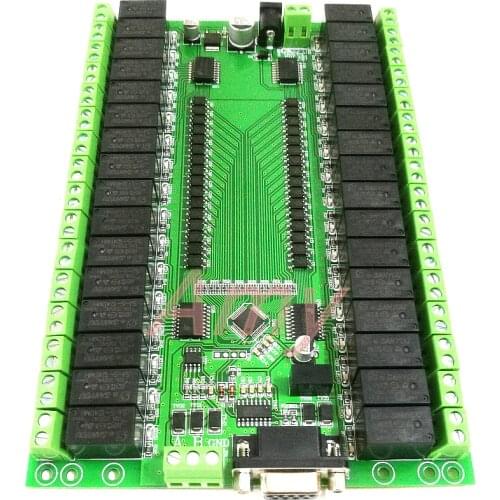 RS232/RS485 serial port control 32 relay module control switch board IO board