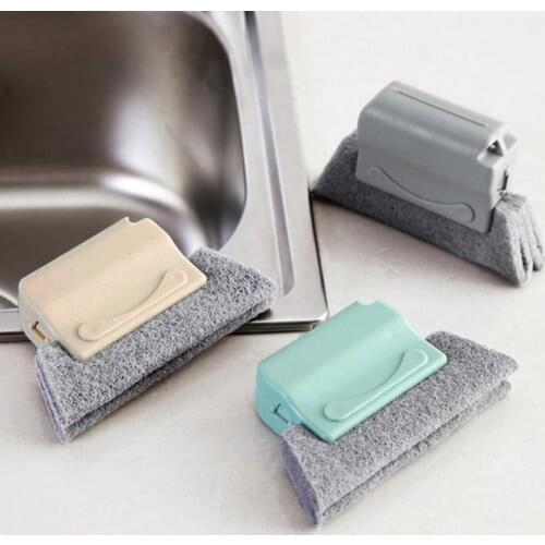 Window Groove Cleaning Cloth Gap Brush Removable Window Slot Track Door Cleaner Brush Household Window Cleaning Tool