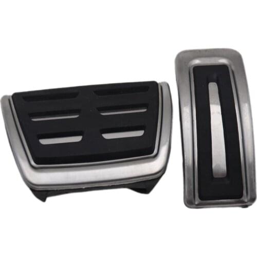 Steel Automatic Accelerator Pedals Pads Cover for Golf 4 Jetta MK4