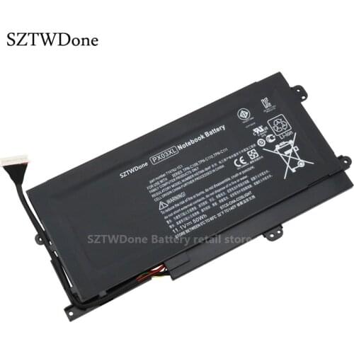 SZTWDone PX03XL Laptop Battery for HP ENVY M6 M6-K M6-k015dx M6-1101sg M6-1105DX M6-1215TX M6-1225 TPN-C109 TPN-C110 TPN-C111