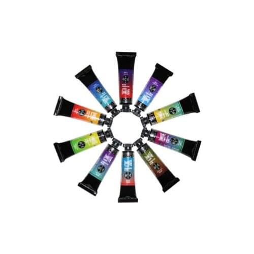 10color solid watercolor layered color special color illustration fossil antiquity Vision Tube/block 10 color master