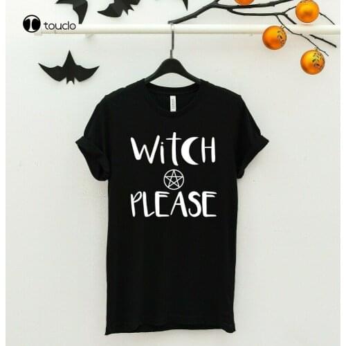 Witch Please Goth Wicca Women T Shirt- Witchcraft Shirt Occult Gothic Clothing Tee