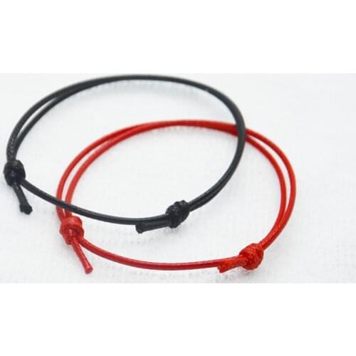 2019 Lucky Bracelet Set For Women Men Black Red Simple Rope Bracelet Gift For Birthday Wholesale and Dropshipping
