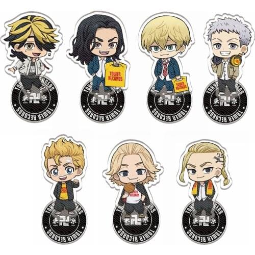 Anime Tokyo Revengers Cosplay Acrylic Stands Manjiro Ken Takemichi Hinata Atsushi Figure Model Plate Fans Collection Gift