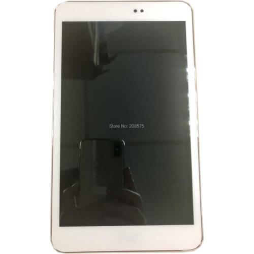 B080UAN01.3 For Asus Memo Pad 8 ME581CL ME581C ME581 K01H K015 LCD Touch Screen Digitizer Glass Assembly with Pink Frame