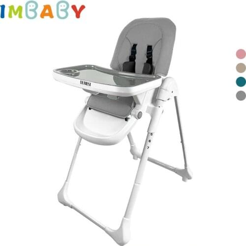 IMBABY New Baby Kids Breastfeeding Chair Multifunction Adjust Baby Highchairs Booster Seats Portable Folding Chairs for Children