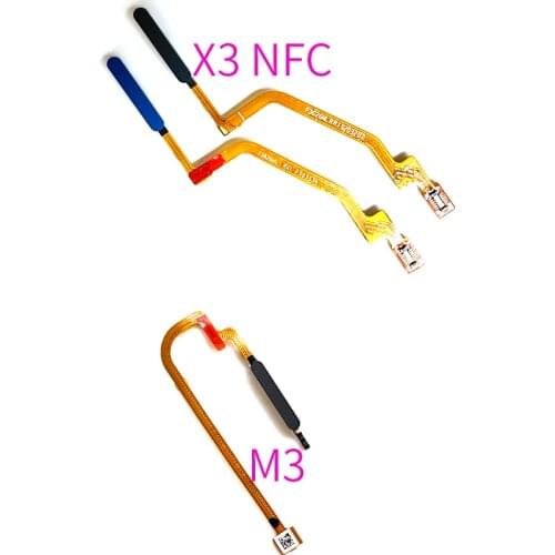 For Xiaomi Mi POCO X3 Fingerprint Sensor Home Button Ribbon Flex Cable